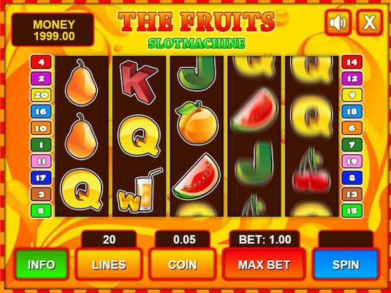 Xèng hoa quả - Game slot cuốn hút bậc nhất hiện nay